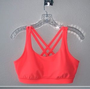 Lululemon Energy Bra H2O Grapefruit 10